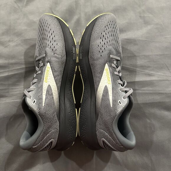 Brooks Ghost 16 Sneakers Mens 10.5 D Primer Gray Lime 1104181D040 Road Running main image 10